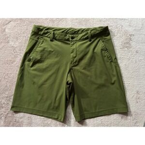 Lululemon Mens‎ ABC Shorts Olive Green Casual Everyday Athletic Size 40